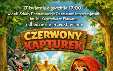 Zdjęcie do Szkoła w Piaskach zaprasza