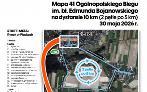 Zdjęcie do 41 Og&oacute;lnopolski Bieg im. bł. Edmunda Bojanowskiego coraz bliżej