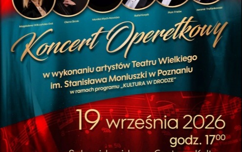 Zdjęcie do  KONCERT OPERETKOWY W PIASKACH! 