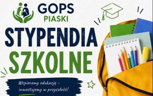 Zdjęcie do STYPENDIUM SZKOLNE NA ROK SZKOLNY 2026/2027